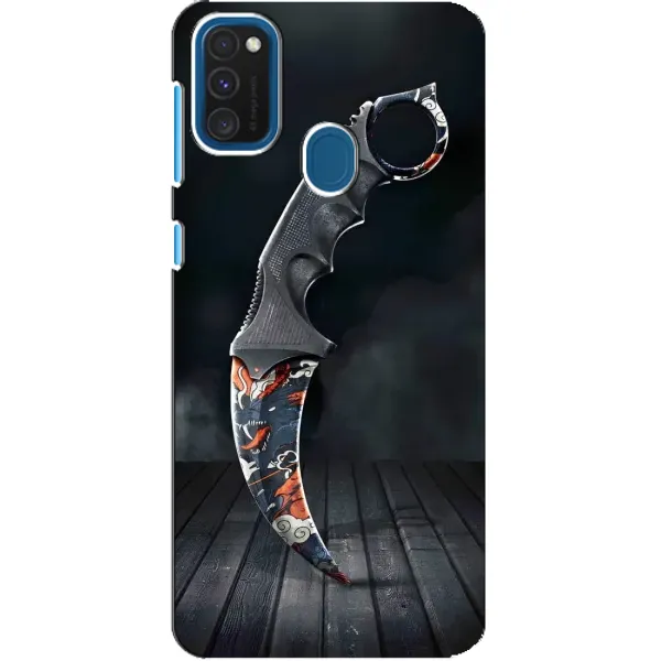 Чехол с рисунком «Кинжал КС ГО» для Samsung Galaxy A21s Чехол с рисунком «Кинжал КС ГО» для Samsung Galaxy A21s