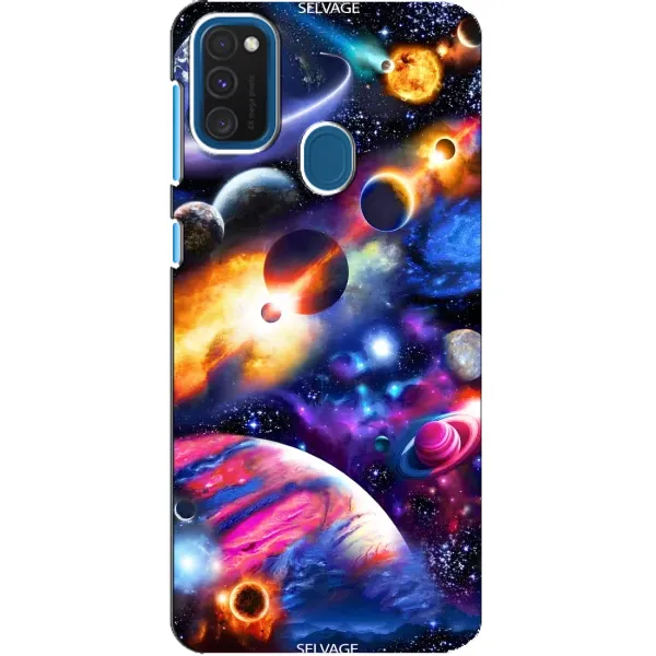 Чехол с рисунком «Космический мир» для Samsung Galaxy A21s Чехол с рисунком «Космический мир» для Samsung Galaxy A21s