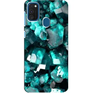 Чехол (Дорого -богато) на Samsung Galaxy A21s (Кристалы)