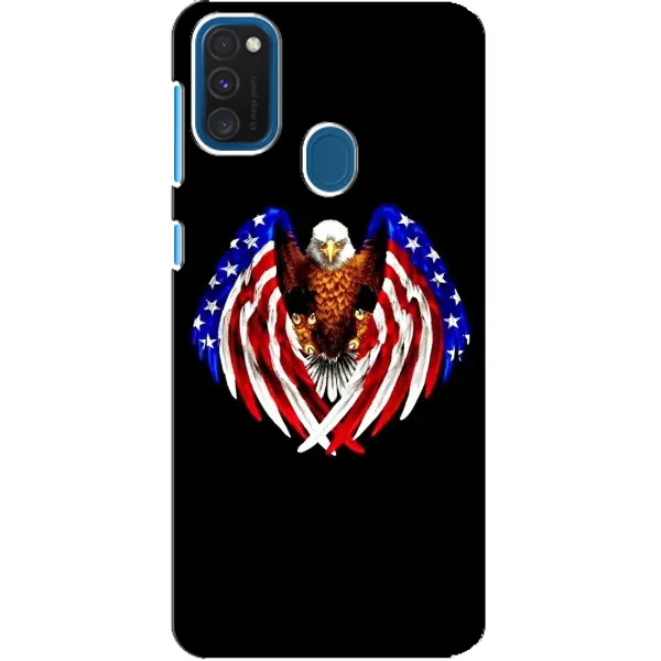 Чехол с рисунком «Крылья США» для Samsung Galaxy A21s Чехол с рисунком «Крылья США» для Samsung Galaxy A21s