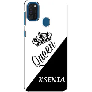Именные Женские Чехлы для Samsung Galaxy A21s (KSENIA)