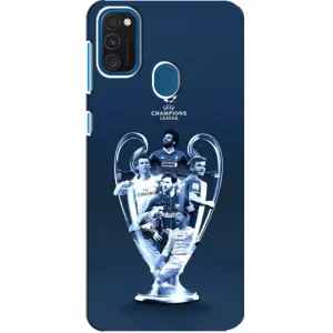 Чехлы с ТОП Футбольными клубами на Samsung Galaxy A21s (Кубок ЛЧ)