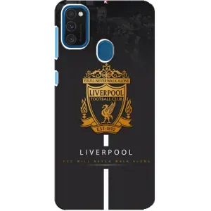 Силиконовые Чехлы принт Футбол на Samsung Galaxy A21s (Liverpool)