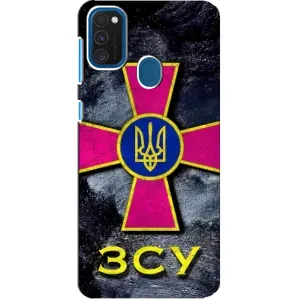 ЗСУ Чехлы (TPU) для Samsung Galaxy A21s (Лого ЗСУ)