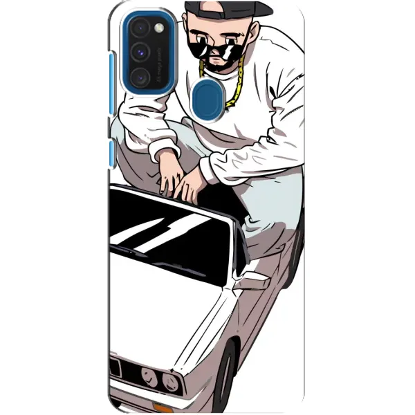 Чехол с рисунком «Любитель машин» для Samsung Galaxy A21s