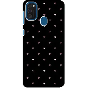 Чохли з тематикою "Маленькі Сердчеки" на Samsung Galaxy A21s (Маленькі сердечка)