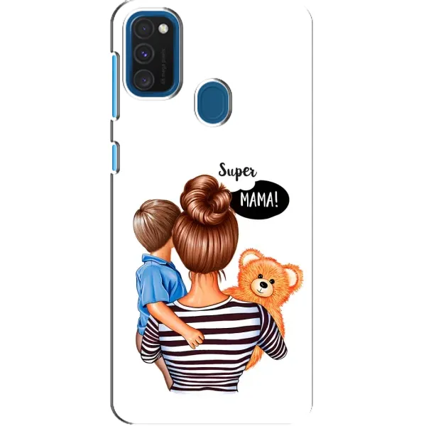 Чехол с рисунком «Мама и сын» для Samsung Galaxy A21s Чехол с рисунком «Мама и сын» для Samsung Galaxy A21s