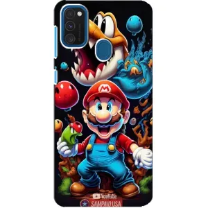 Чехол КИБЕРСПОРТ для Samsung Galaxy A21s (Марио)