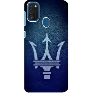 Чехлы с тематикой "Крутые машины" на Samsung Galaxy A21s (Лого Maserati)