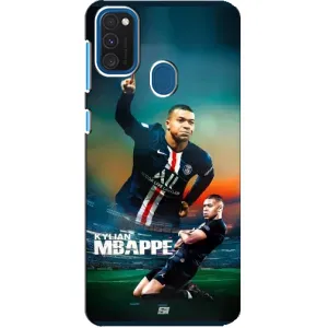 Чохол (TPU) з Футболістом на Samsung Galaxy A21s (MBAPPE)