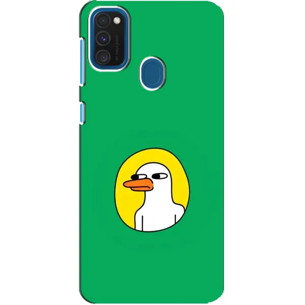 Чехол с рисунком «Мем Утка» для Samsung Galaxy A21s