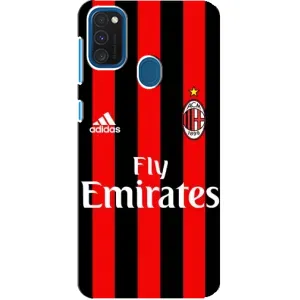 Чехлы с ТОП Футбольными клубами на Samsung Galaxy A21s (Milan)