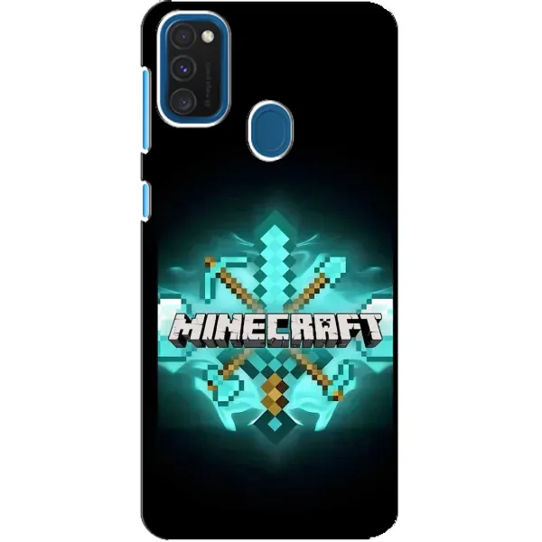 Чехол с рисунком «MineCraft 2» для Samsung Galaxy A21s