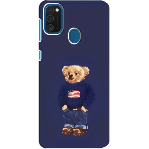 Чехол с рисунком «Мишка USA» для Samsung Galaxy A21s Чехол с рисунком «Мишка USA» для Samsung Galaxy A21s