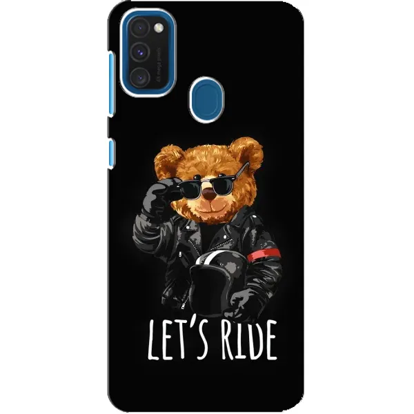 Чехол с рисунком «Модный Мишка» для Samsung Galaxy A21s Чехол с рисунком «Модный Мишка» для Samsung Galaxy A21s