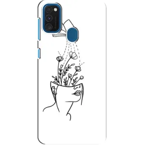 Чехлы со смыслом для Samsung Galaxy A21s (Мудрость)