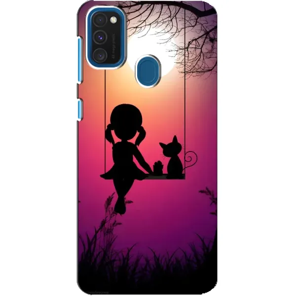 Чехол с рисунком «На качели» для Samsung Galaxy A21s Чехол с рисунком «На качели» для Samsung Galaxy A21s