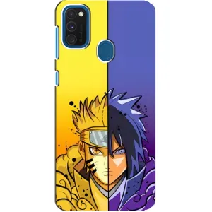 Купить Чохли на телефон з принтом Anime для Samsung Galaxy A21s (Naruto Vs Sasuke)