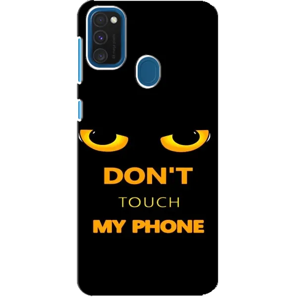 Чехол с рисунком «Не трогай мой телефон» для Samsung Galaxy A21s Чехол с рисунком «Не трогай мой телефон» для Samsung Galaxy A21s