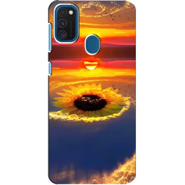 Чехол с рисунком «Небо подсолнух» для Samsung Galaxy A21s Чехол с рисунком «Небо подсолнух» для Samsung Galaxy A21s