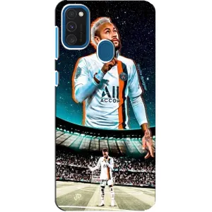 Силиконовый Чехол Samsung Galaxy A21s (Неймар ПСЖ)