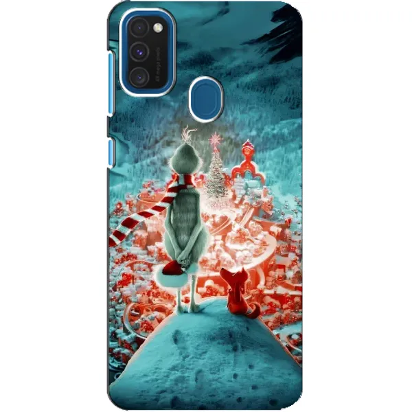 Чехол с рисунком «Новогодний Гринч» для Samsung Galaxy A21s Чехол с рисунком «Новогодний Гринч» для Samsung Galaxy A21s