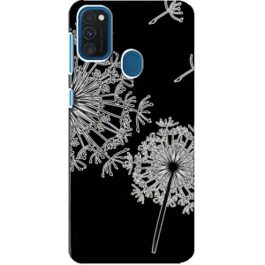 Силіконовий Чохол з кульбабками на Samsung Galaxy A21s (Кульбаба)