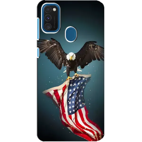 Чехол с рисунком «Орел и флаг» для Samsung Galaxy A21s Чехол с рисунком «Орел и флаг» для Samsung Galaxy A21s