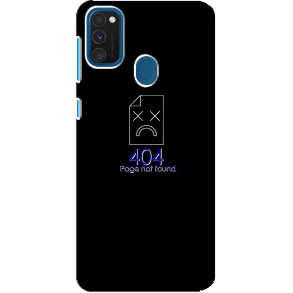 Чехол с рисунком «Ошибка 404» для Samsung Galaxy A21s Чехол с рисунком «Ошибка 404» для Samsung Galaxy A21s