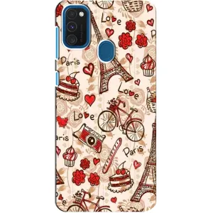 Чехол с Эйфелевой башней на Samsung Galaxy A21s (Париж мечта)