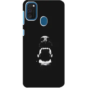 Чехол ДОБЕРМАН для Samsung Galaxy A21s (Пасть добермана)