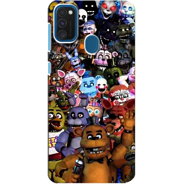 Чехол с рисунком «Персонажи Фредди» для Samsung Galaxy A21s Чехол с рисунком «Персонажи Фредди» для Samsung Galaxy A21s