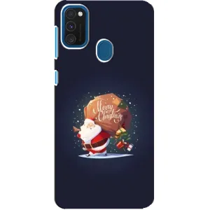 Чехол Санта Клаус для Samsung Galaxy A21s (Подарки от Санты)
