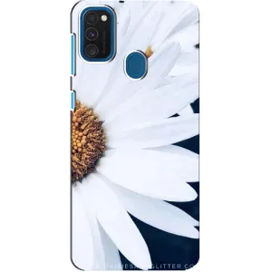 Чохол з ромашками на Samsung Galaxy A21s (Пів ромашки)
