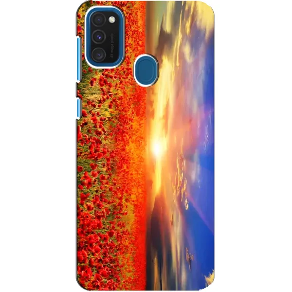 Чехол с рисунком «Поле тюльпанов» для Samsung Galaxy A21s Чехол с рисунком «Поле тюльпанов» для Samsung Galaxy A21s
