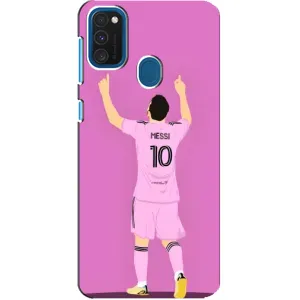 Чехлы Лео Месси в Майами на Samsung Galaxy A21s (Празднование Месси)