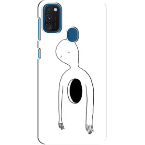 Чехлы со смыслом для Samsung Galaxy A21s (Пустота)