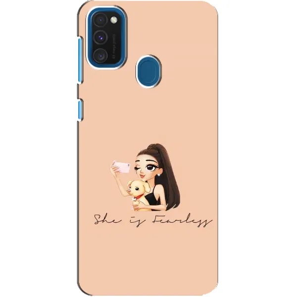 Чехол с рисунком «С собакой» для Samsung Galaxy A21s