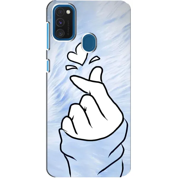 Чехол с рисунком «Сердечка знак» для Samsung Galaxy A21s Чехол с рисунком «Сердечка знак» для Samsung Galaxy A21s