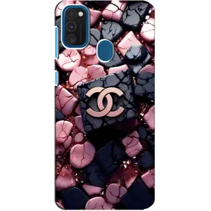 Чехол (Dior, Prada, YSL, Chanel) для Samsung Galaxy A21s (Шанель)