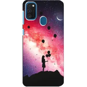Силіконові Чохли Коханій людині для Samsung Galaxy A21s (Кулі в небі)