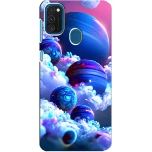 Чохли КОСМОС на Samsung Galaxy A21s (Сині планети)