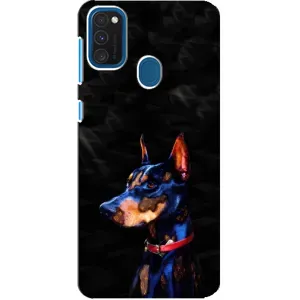 Бампер для Samsung Galaxy A21s с картинкой "Песики" (Собака Мопс)