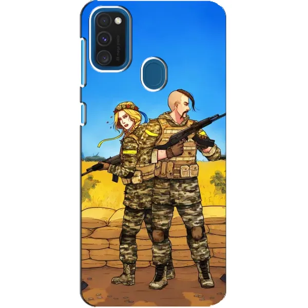 Чехол с рисунком «Солдаты ЗСУ» для Samsung Galaxy A21s Чехол с рисунком «Солдаты ЗСУ» для Samsung Galaxy A21s