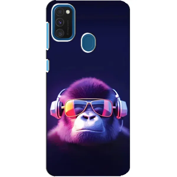 Чехол с рисунком «Стильная обезьяна» для Samsung Galaxy A21s