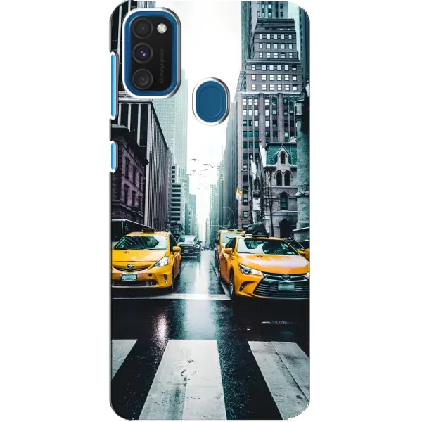 Чехол с рисунком «Такси» для Samsung Galaxy A21s Чехол с рисунком «Такси» для Samsung Galaxy A21s