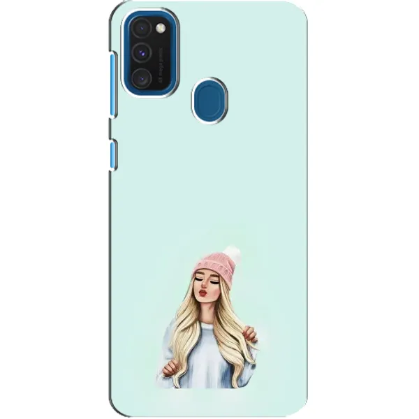 Чехол с рисунком «В шапке» для Samsung Galaxy A21s