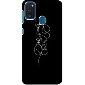 Силіконові Чохли Коханій людині для Samsung Galaxy A21s (Закохана пара)