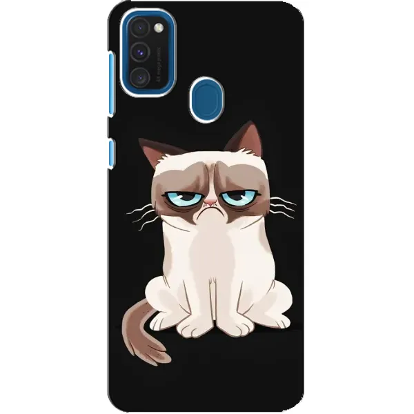 Чехол с рисунком «Взгляд кота» для Samsung Galaxy A21s Чехол с рисунком «Взгляд кота» для Samsung Galaxy A21s