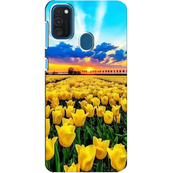 Чехол с рисунком «Желтые тюльпаны» для Samsung Galaxy A21s Чехол с рисунком «Желтые тюльпаны» для Samsung Galaxy A21s
